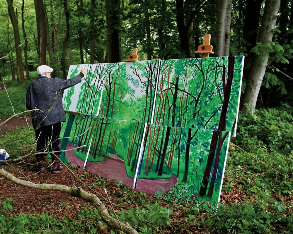 ‘His last kiss to the world’: David Hockney’s return to Yorkshire triggered a glorious reawakening
