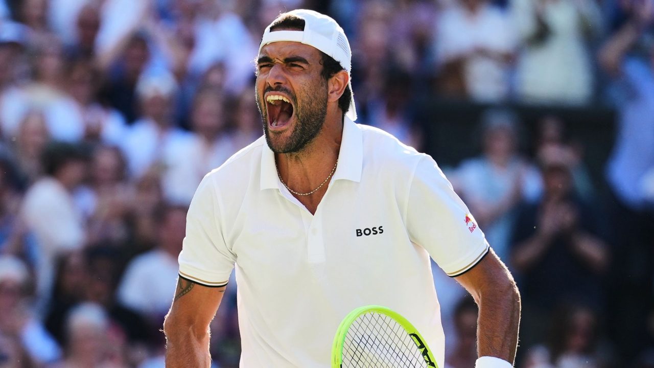 Berrettini's outfit banned by Wimbledon bosses for not being white enough