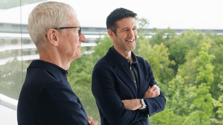 Apple has a new CEO, and Tim Cook signed off quoting Steve Jobs