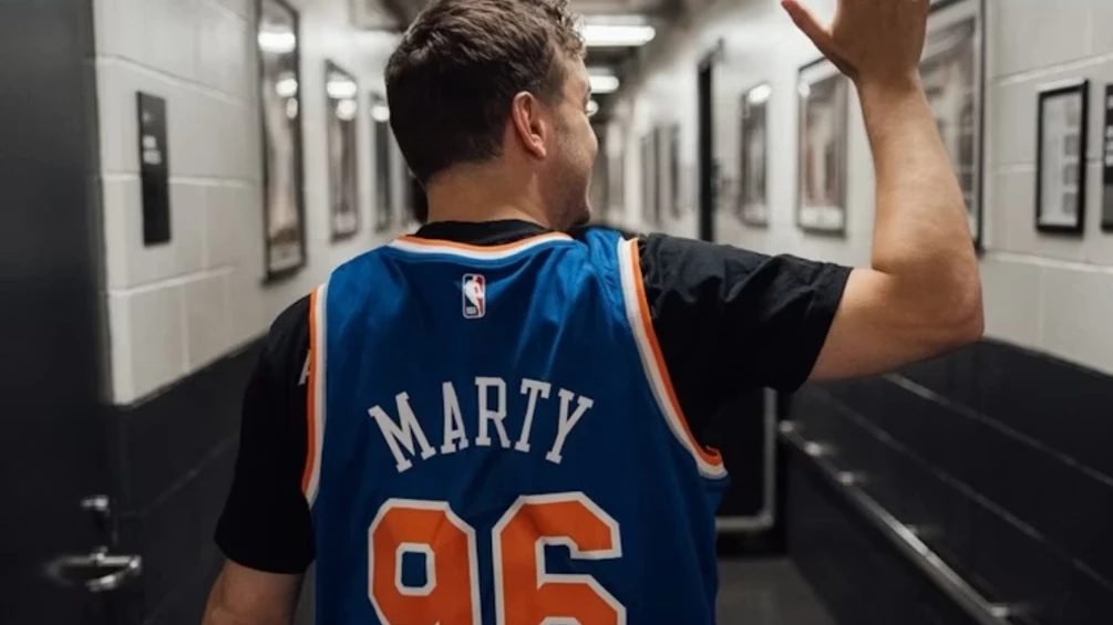 Signed Martin Garrix New York Knicks jersey sells for £10k at auction