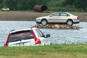 Volvo Island in Ottawa, Illinois