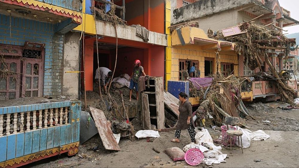 Missing persons in Nepal and China floods exceed 2,400 as EU pledges aid