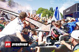 Video: Spectacular Race With A Chilling Warning | Story Of The Race from the 2026 Les Gets DH World Cup