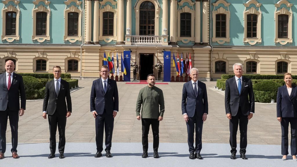 European leaders rally in Kyiv to celebrate Ukraine's Independence Day