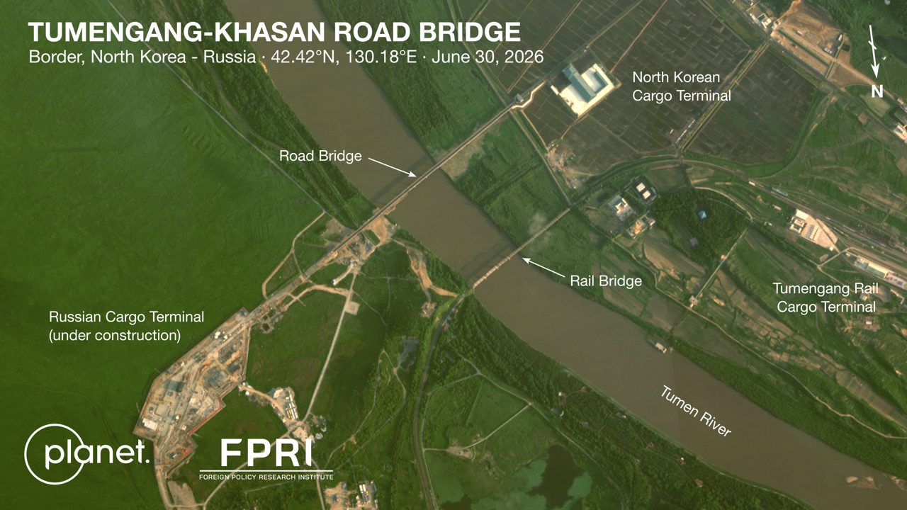 First North Korea-Russia road bridge nearly complete, symbolizing new era of military cooperation
