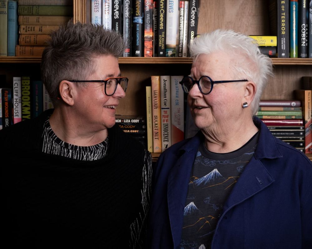 ‘We’ve always been wary of working together’: Val McDermid and Jo Sharp on writing a novel as a couple