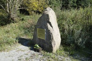 Gedenkstein Major Arthur Donald Nicholson in Karstädt, Germany