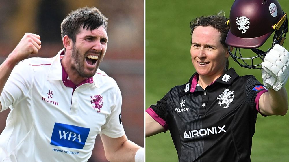 Somerset pair Overton and Luff win PCA awards