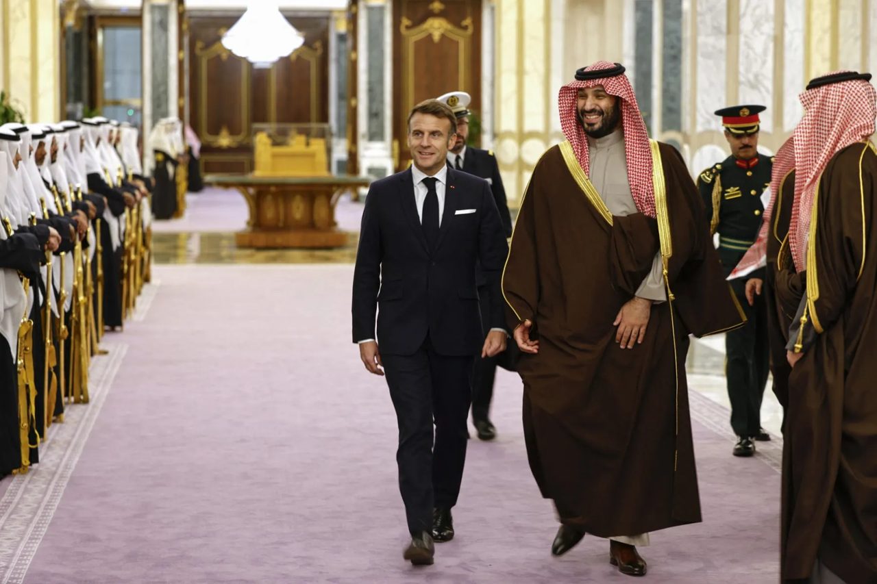 Macron hosts Saudi's MBS for visit ranging from esports to Mideast