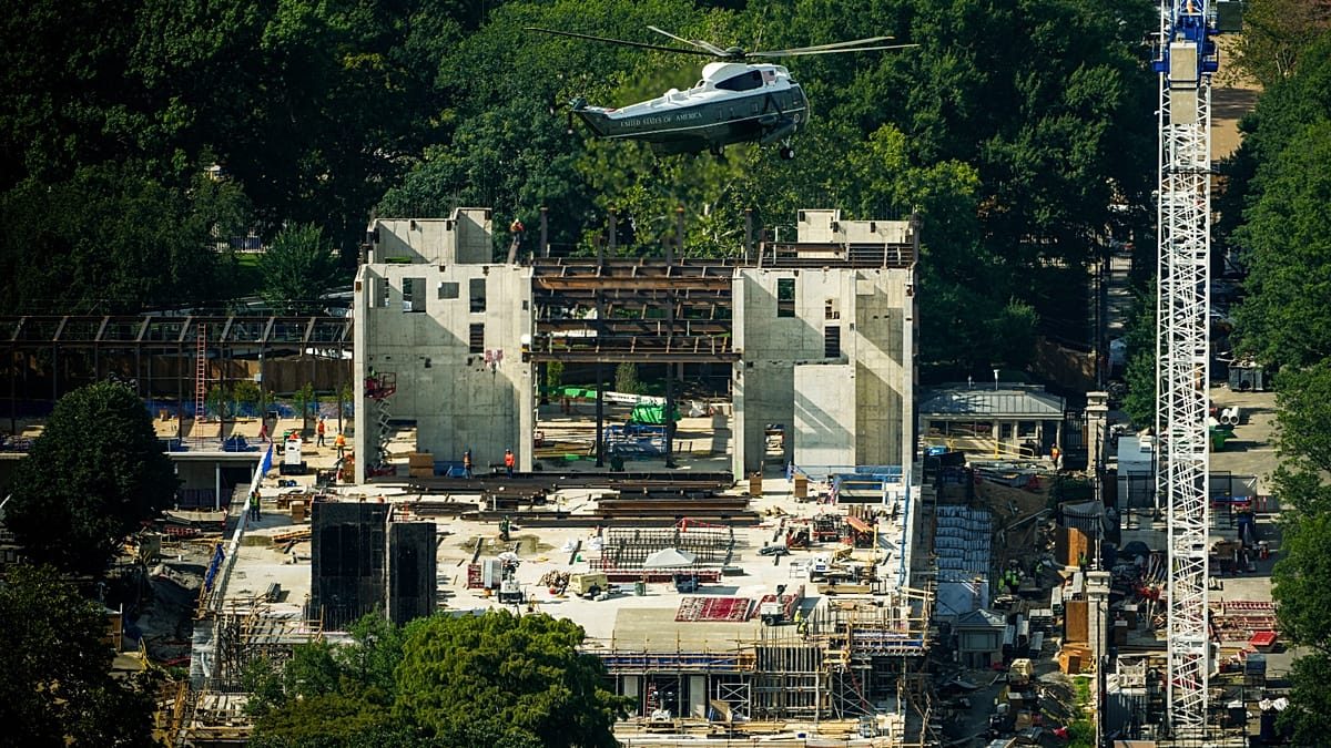 Trump sends Indiana stone to Italy to carve White House ballroom columns