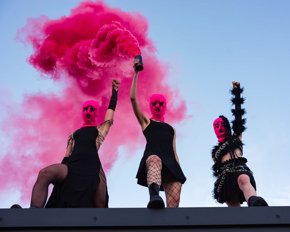 Pussy Riot: CYKA review, debut album from iconic Russian agitators is let down by blunt-force EDM