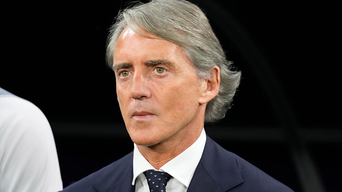 Roberto Mancini returns as Italy coach after third straight World Cup miss