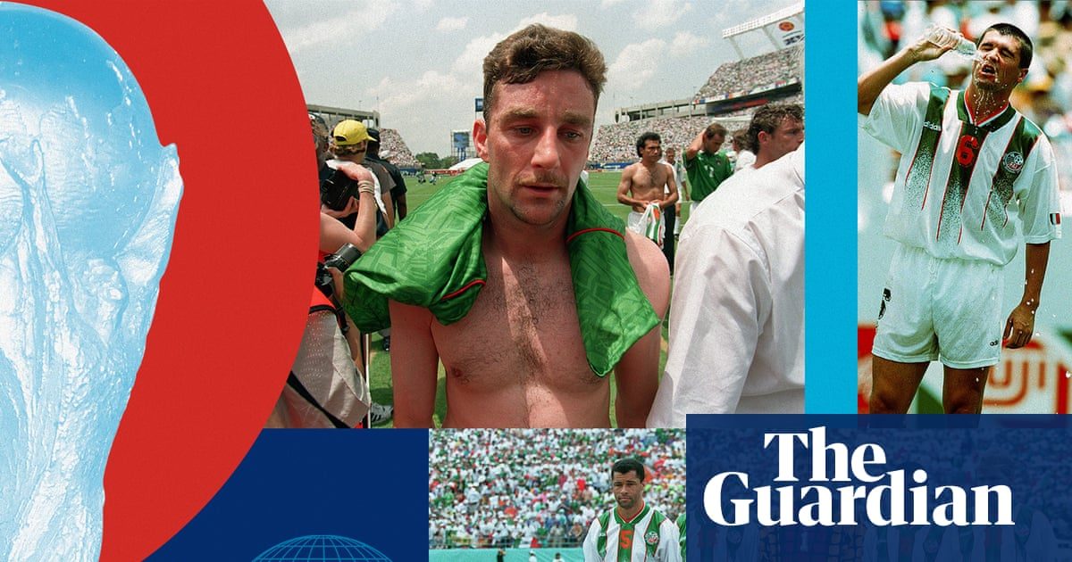 Melting hot! When Ireland played Mexico in 43C heat at 1994 World Cup