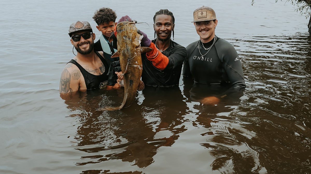 What’s the Hardest Part of Catfish Noodling? Nailing the Instagram Shot.