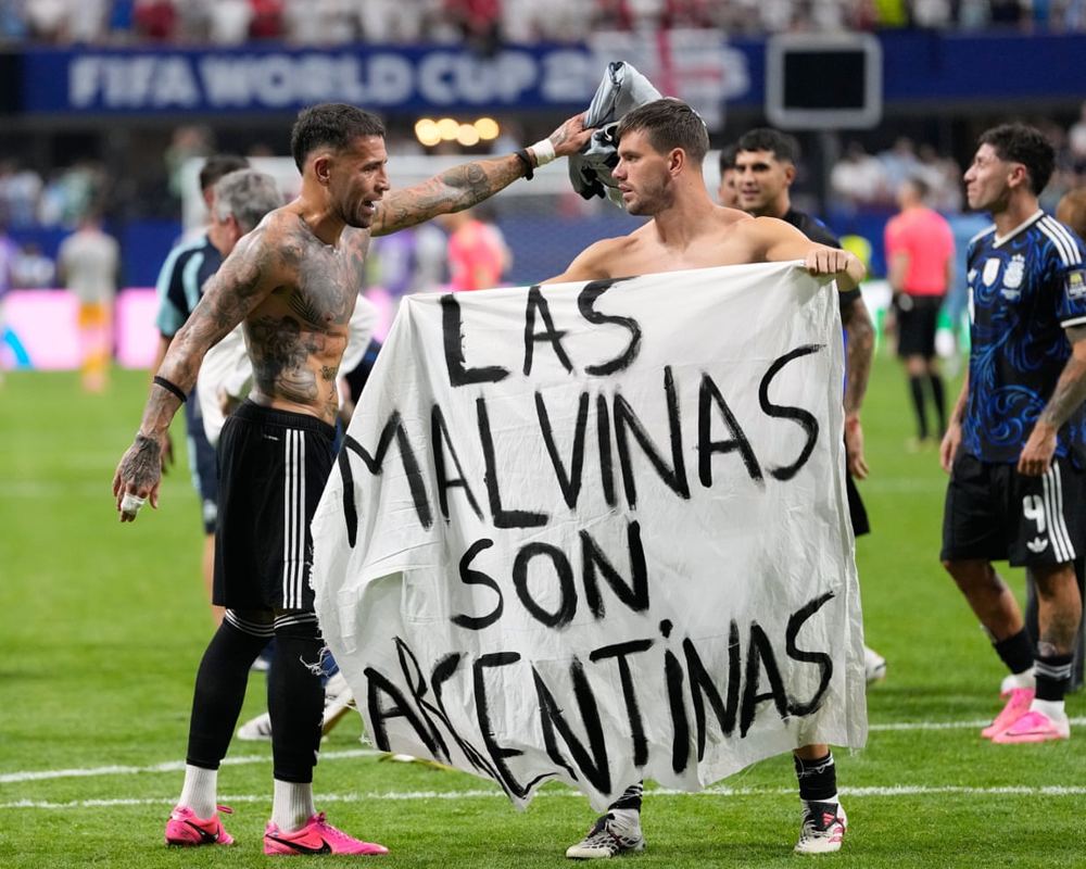 FIFA disciplines Argentina over Falklands banner and World Cup final altercations