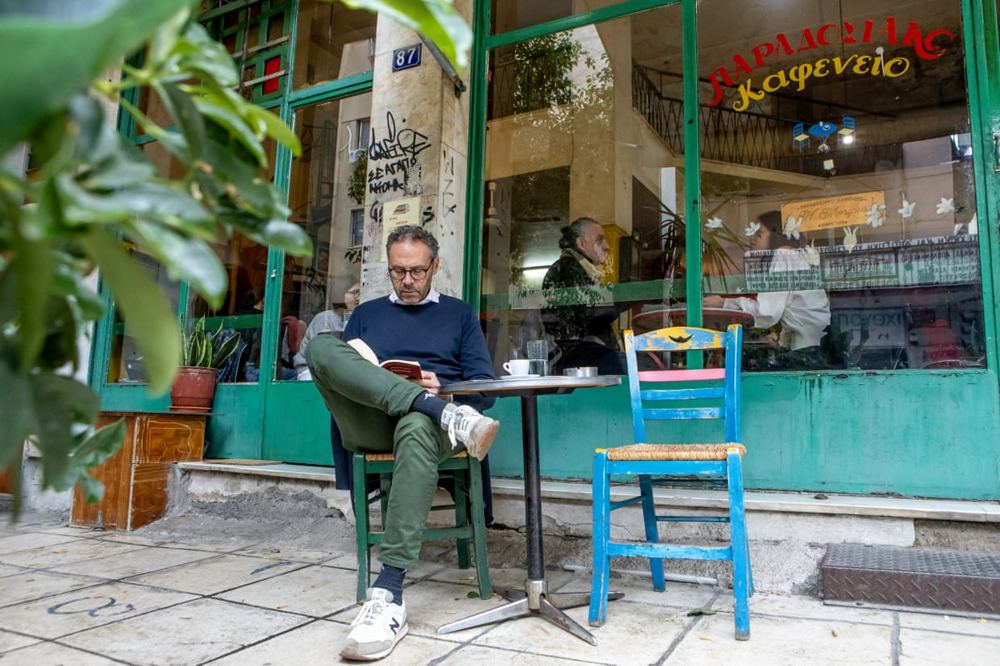 ‘The last fortress’: historic Athens cafe closes as countercultural area gentrifies