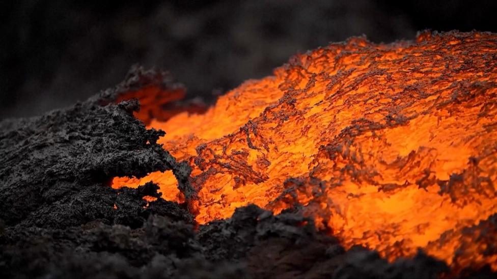 Watch: Mount Etna eruption creates trail of bright orange lava