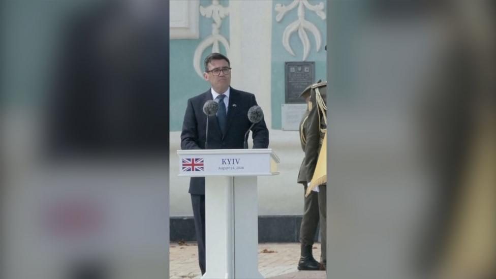 Burnham: UK there for Ukraine 'as long as it takes'