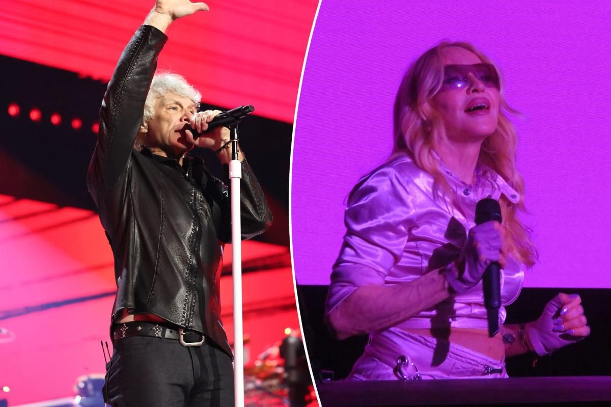 Madonna celebrates No. 1 album with NY performance, Bon Jovi continues MSG run and more sightings