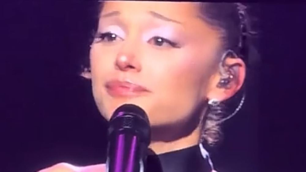 Ariana Grande breaks down in tears as she completes Eternal Sunshine tour and bids farewell to showbusiness after announcing career hiatus
