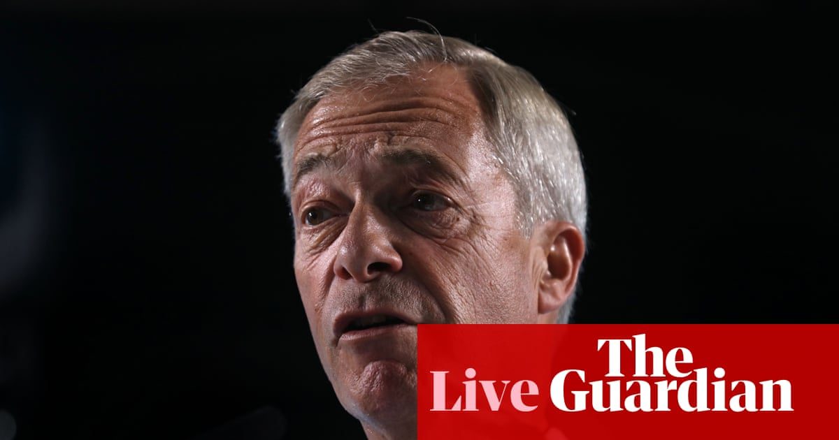 UK politics: Farage warned attack against ‘establishment’ over unregistered gifts could lead to harsher punishment – as it happened