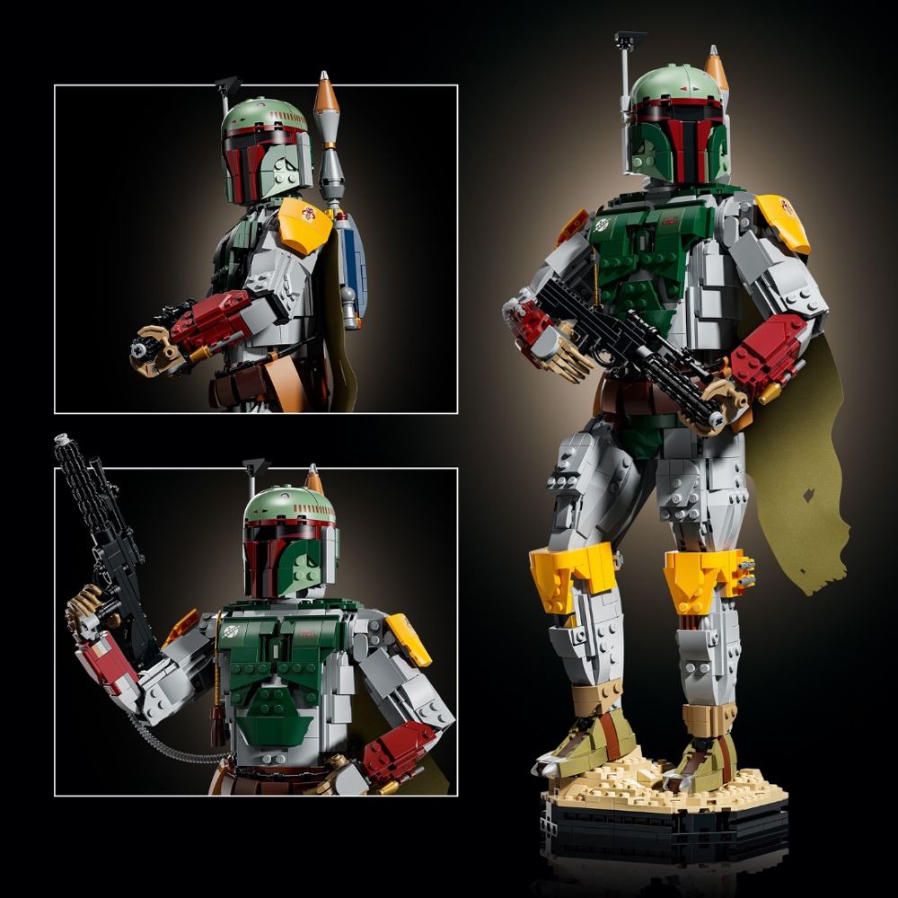 LEGO Reveals Boba Fett Buildable Display Figure