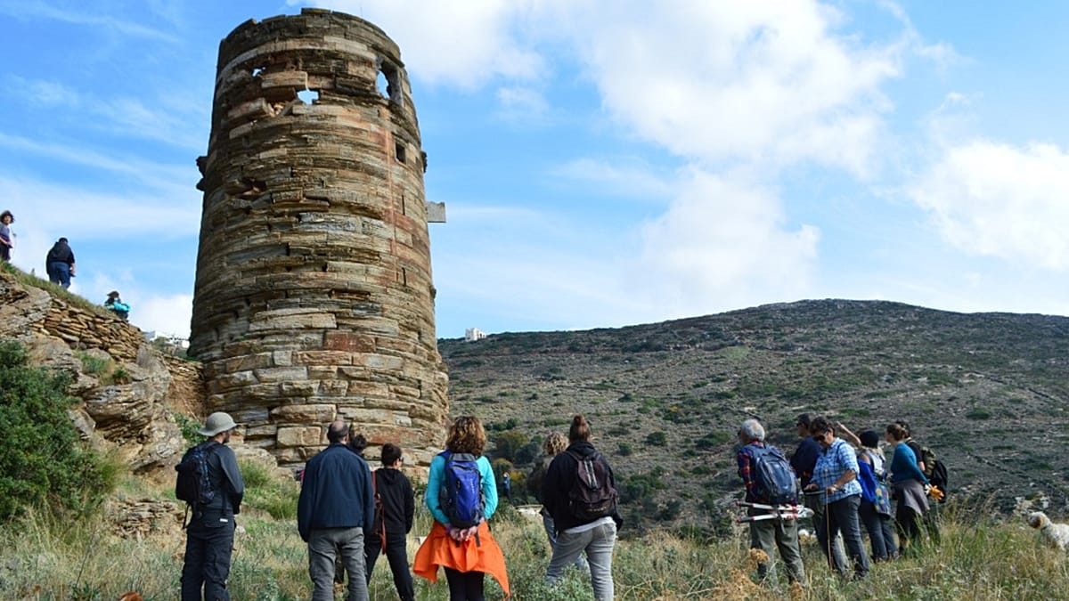 Andros Routes: Paths leading to the island's natural and cultural heritage