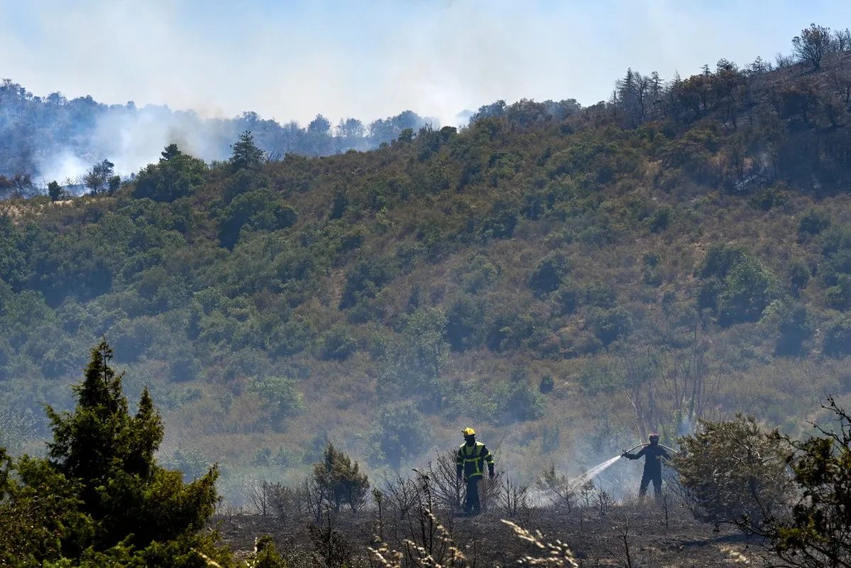 Infernos devastate forests in France and Spain as Europe's temperatures rise again