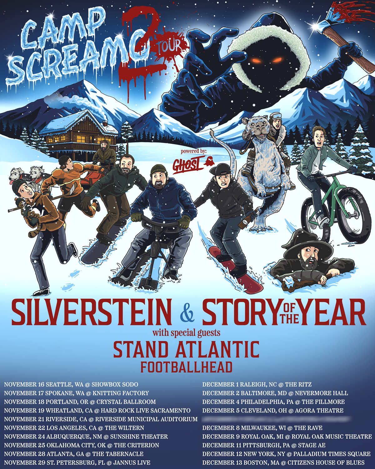Silverstein and Story of the Year Announce “Camp Screamo 2” Tour