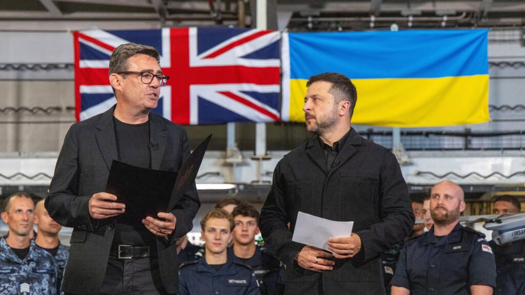 Britain's new PM Burnham, Zelensky discuss drone projects and missile defence for Kyiv