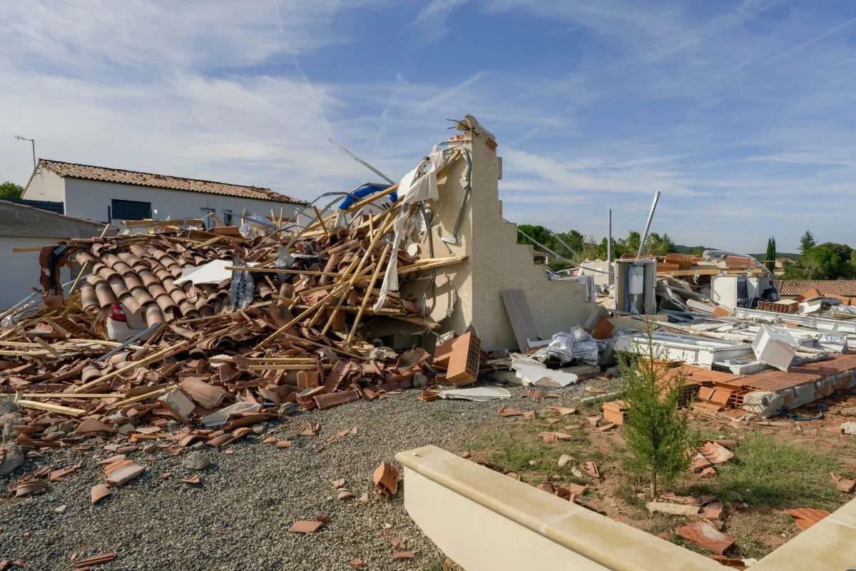 VIDEO: Tornado tears through French village and injures dozens