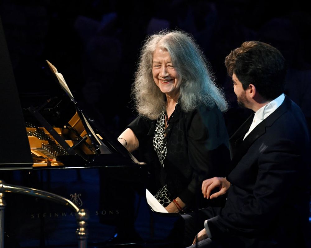 Munich Philharmonic/Lahav Shani/Martha Argerich review, the great pianist gleams