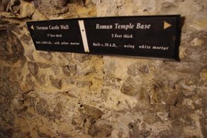 The Temple of Claudius in Colchester, England