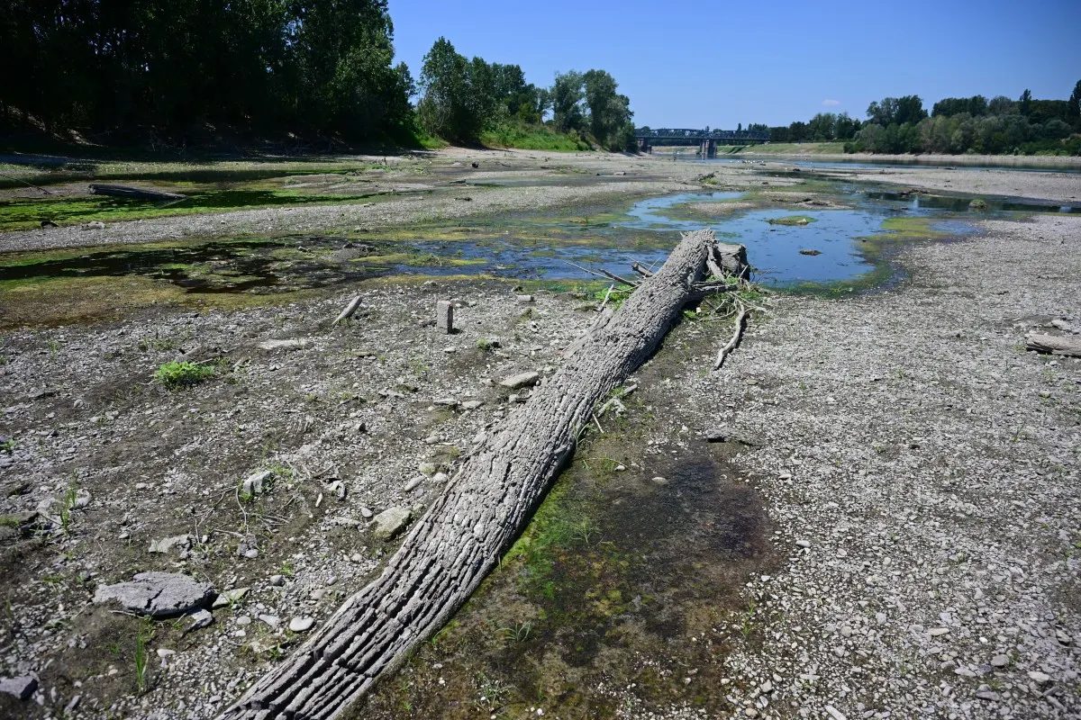 Drought threatens irrigation in northern Italy