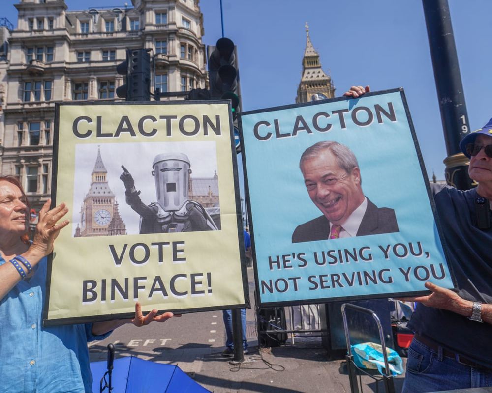 Reform to ask for Clacton byelection to be held on 6 August after Farage resignation