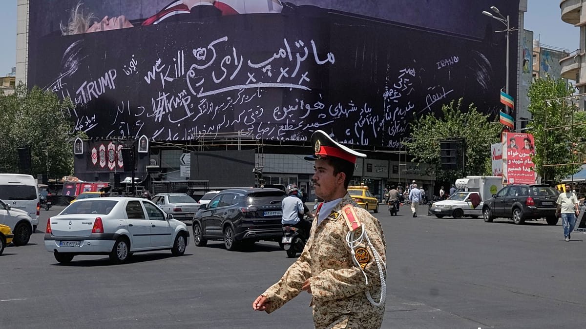 US strikes around Tehran for first time in most recent wave of attacks, says Iranian state media