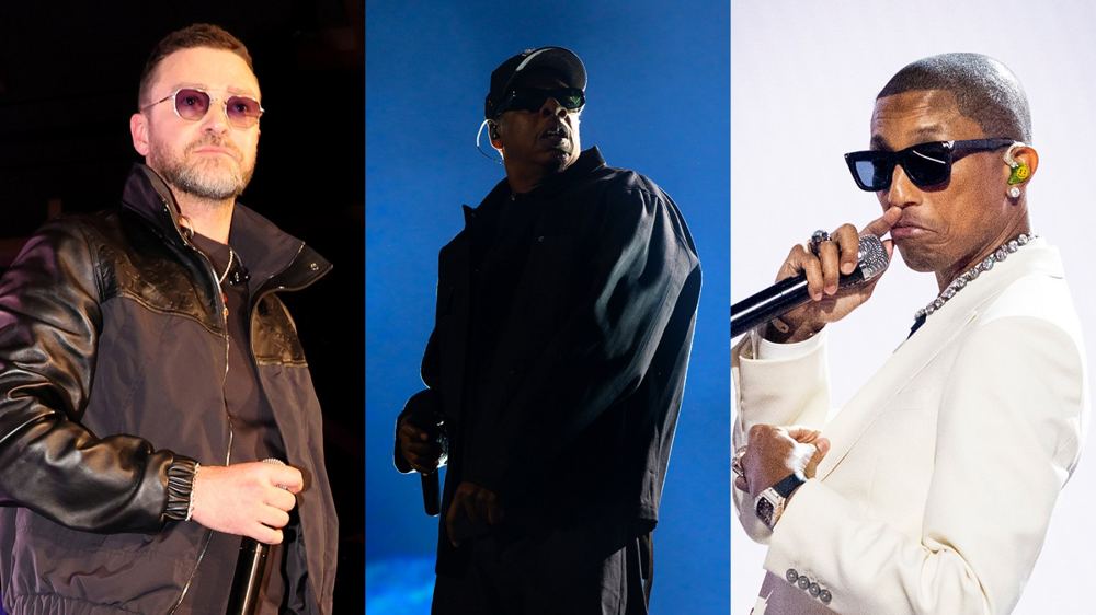 Jay-Z Brings Out Justin Timberlake and Pharrell Williams in Paris