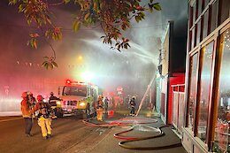 Battery Fire Heavily Damages Historic Vancouver Island Bike Shop &amp; Hostel