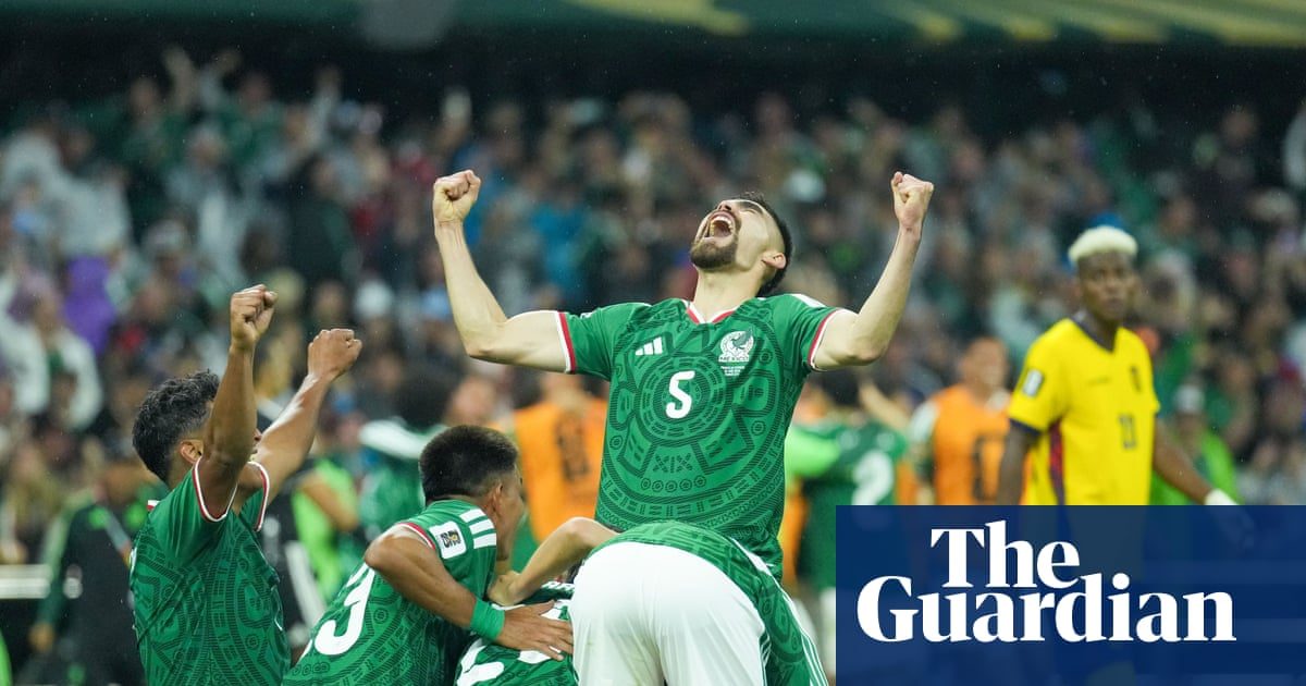 Mexico end World Cup knockout drought with last-32 win over Ecuador in Azteca cauldron
