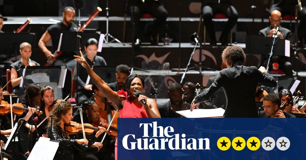 Chineke!/ Heyward/ Angel Blue review – belated premiere for forgotten Black composer