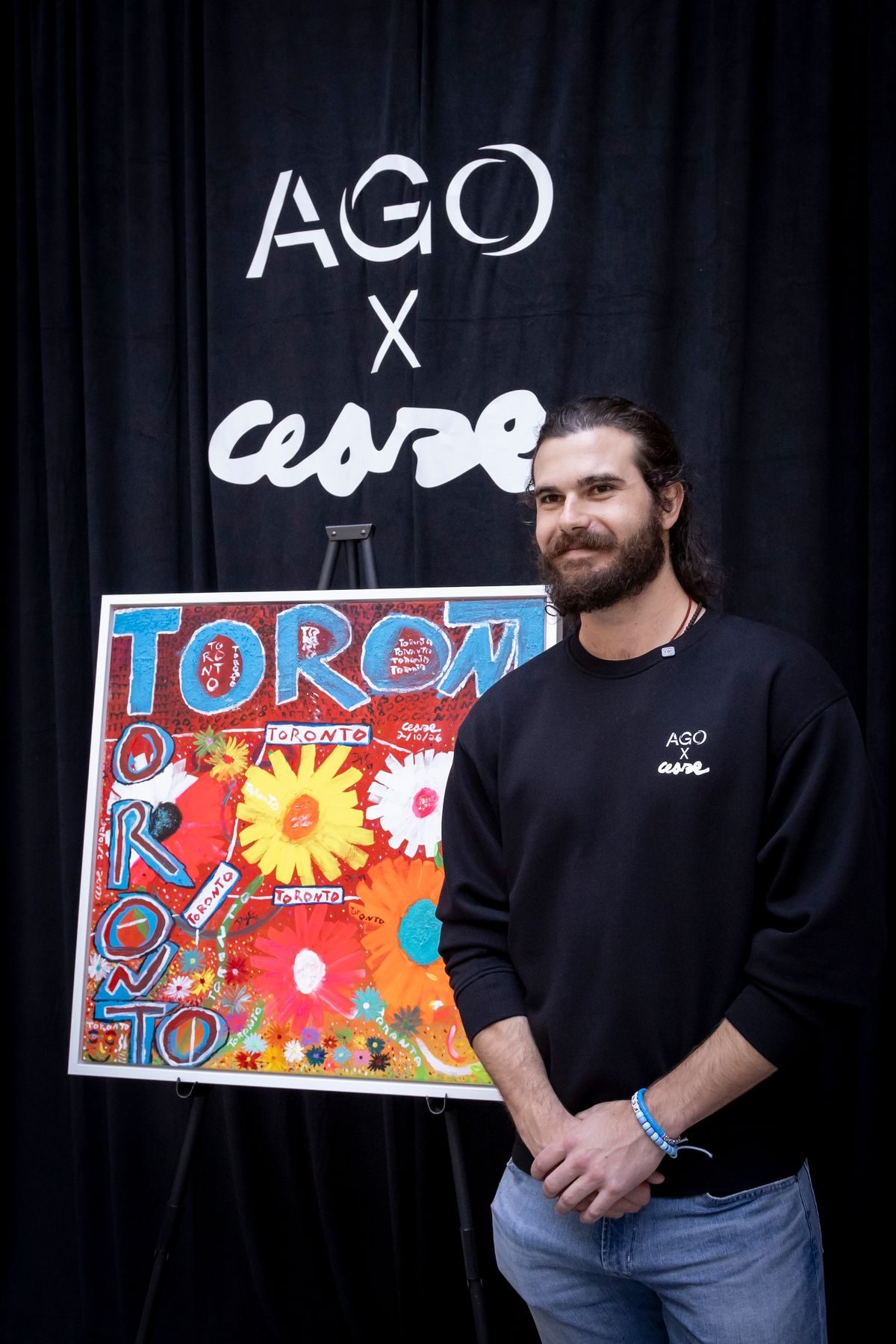 Curveball at the Art Gallery of Ontario as Toronto Blue Jays pitcher Dylan Cease showcases painting skills