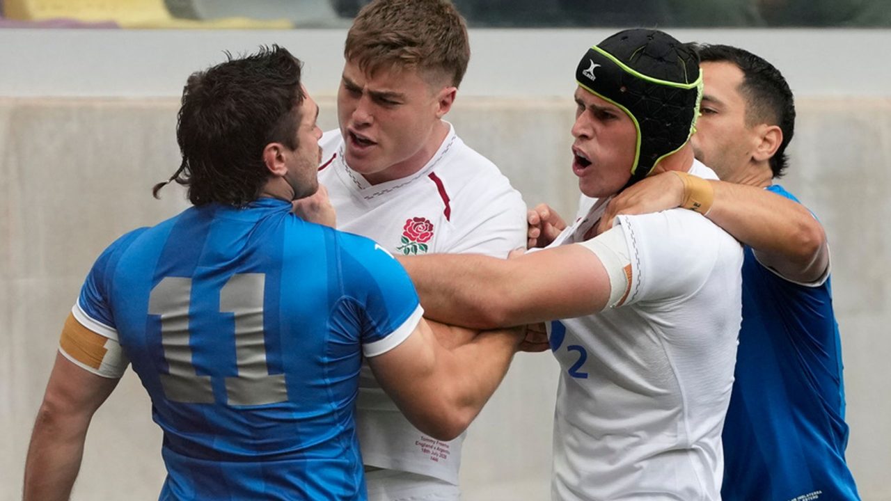 England edge Argentina 31-24 in chaotic Nations Championship finale in Santiago