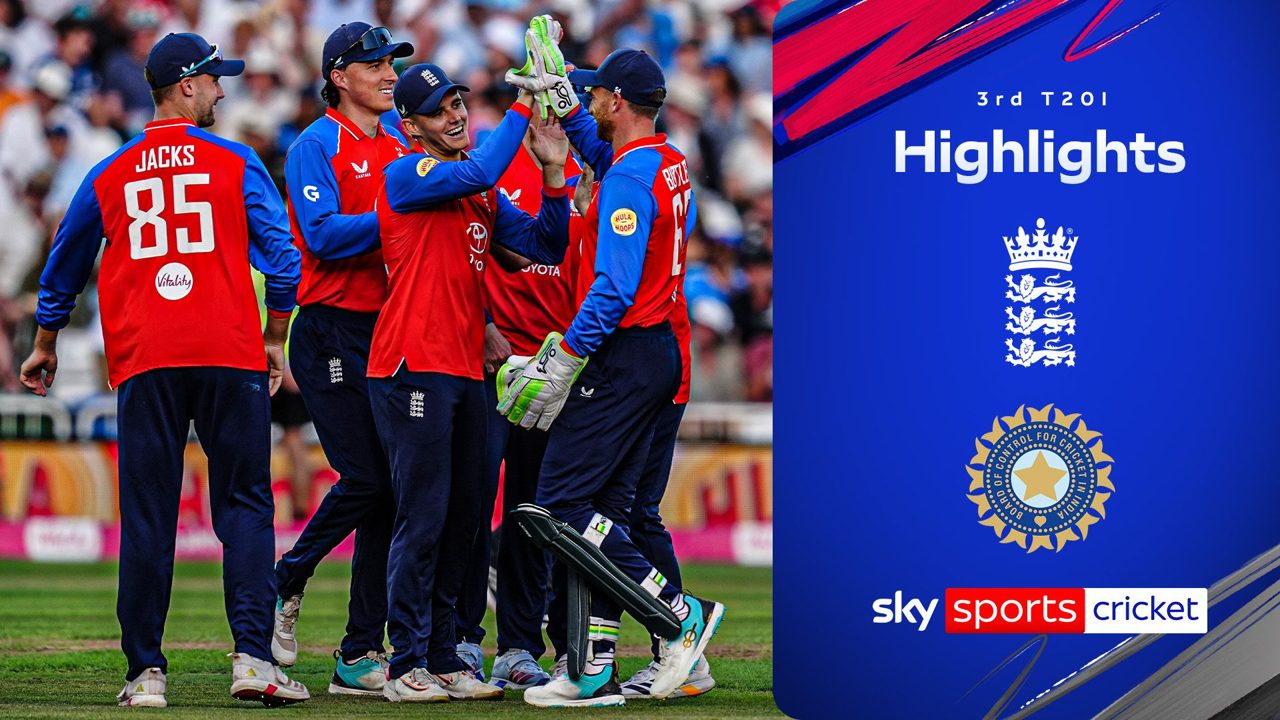 Highlights: England THUMP India in 3rd T20I thrashing