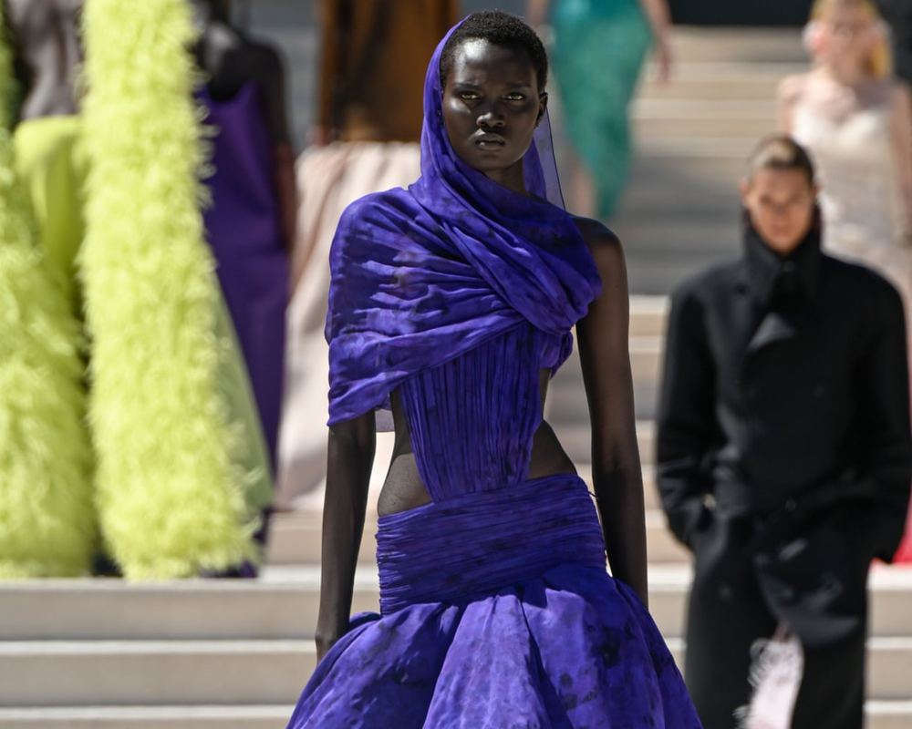 Pierpaolo Piccioli’s couture debut reimagines Balenciaga in his own colourful image