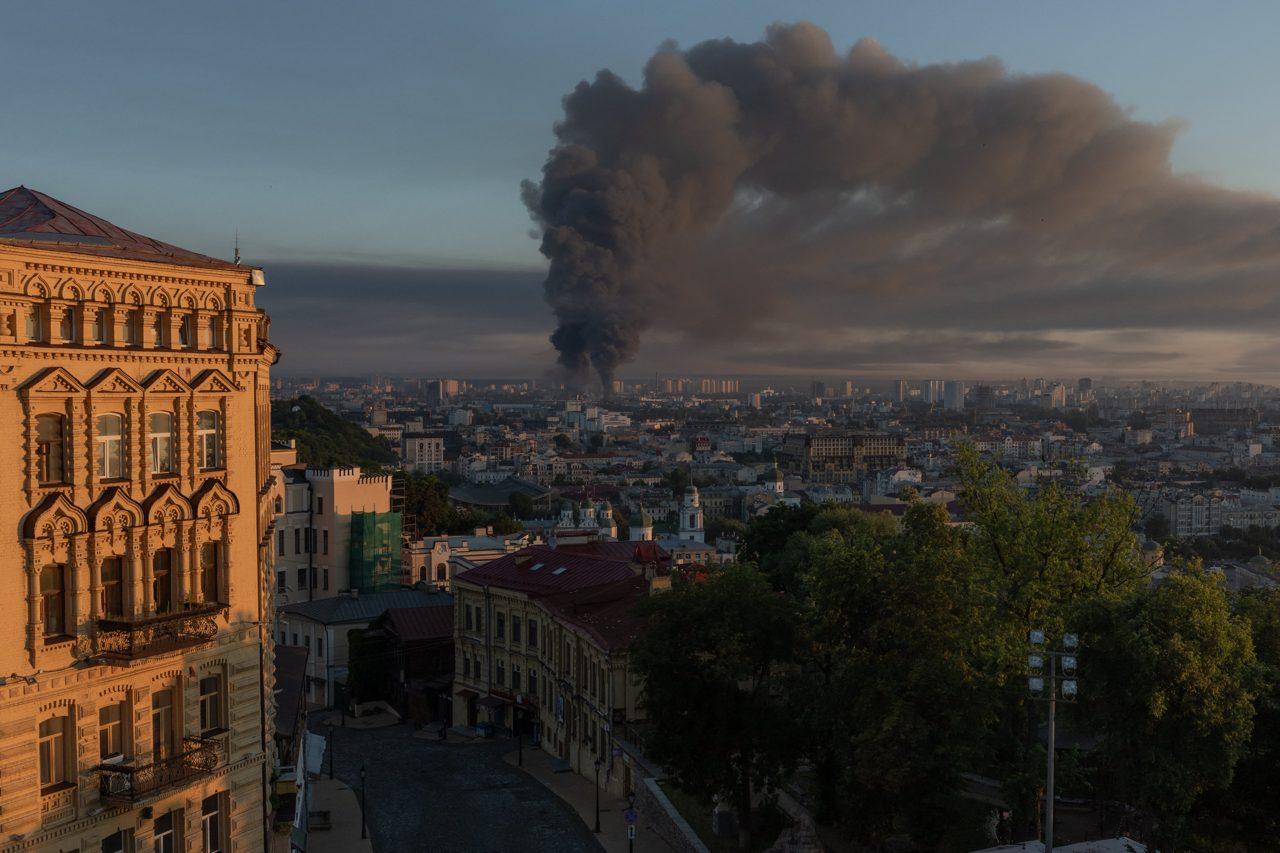 Russia launches massive strike on Ukraine as Poland scrambles jets, Finland restricts airspace