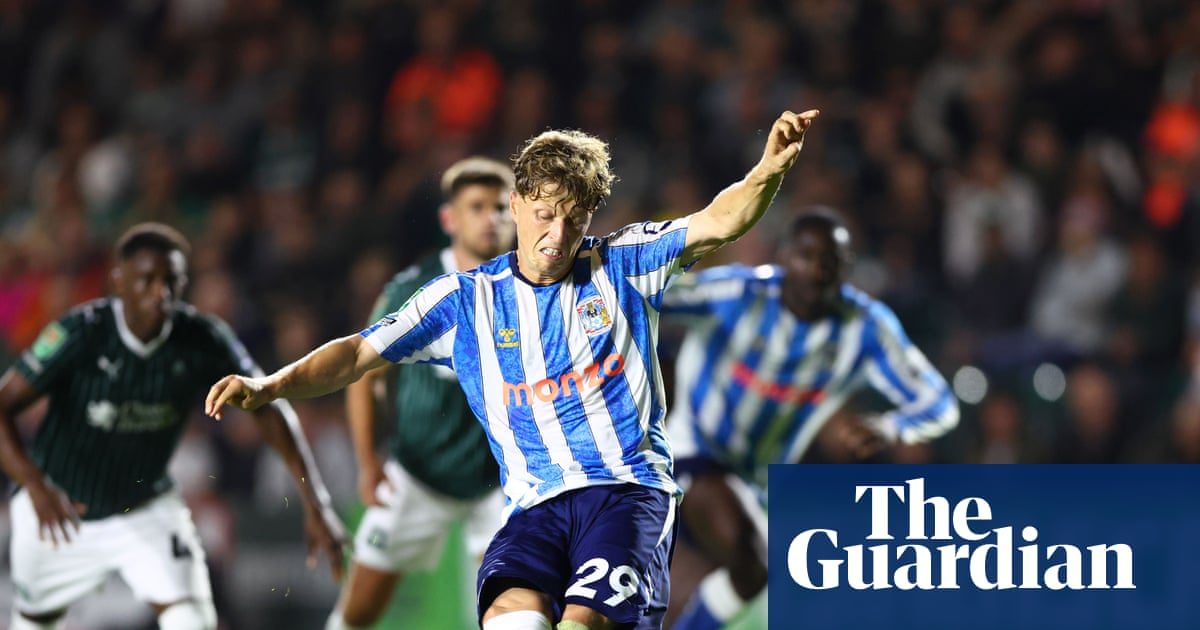 Victor Torp seals Coventry’s Carabao Cup win at Plymouth in six-goal thriller