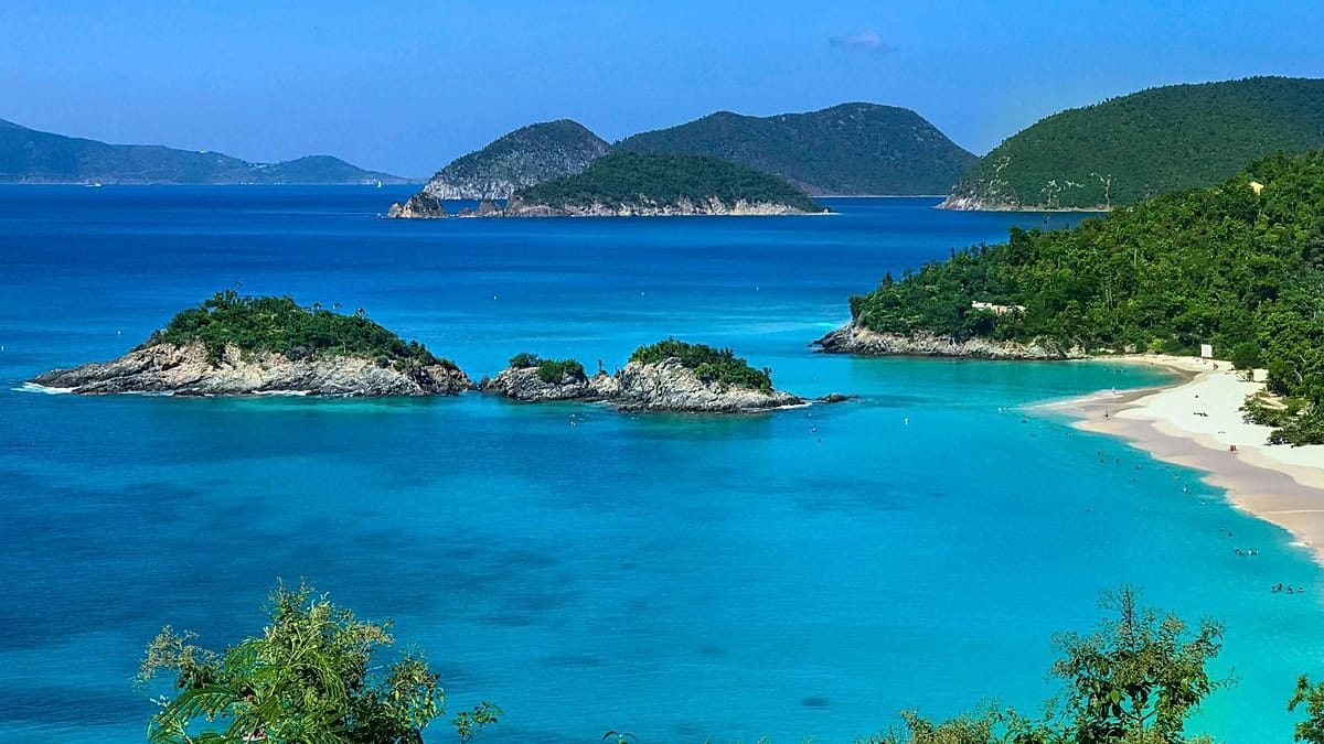 This picturesque beach in the US Virgin Islands was just named the best in the world
