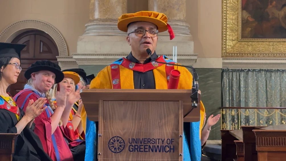 Bizzy B, UK hardcore pioneer and Brain Records founder, awarded honorary doctorate from University of Greenwich