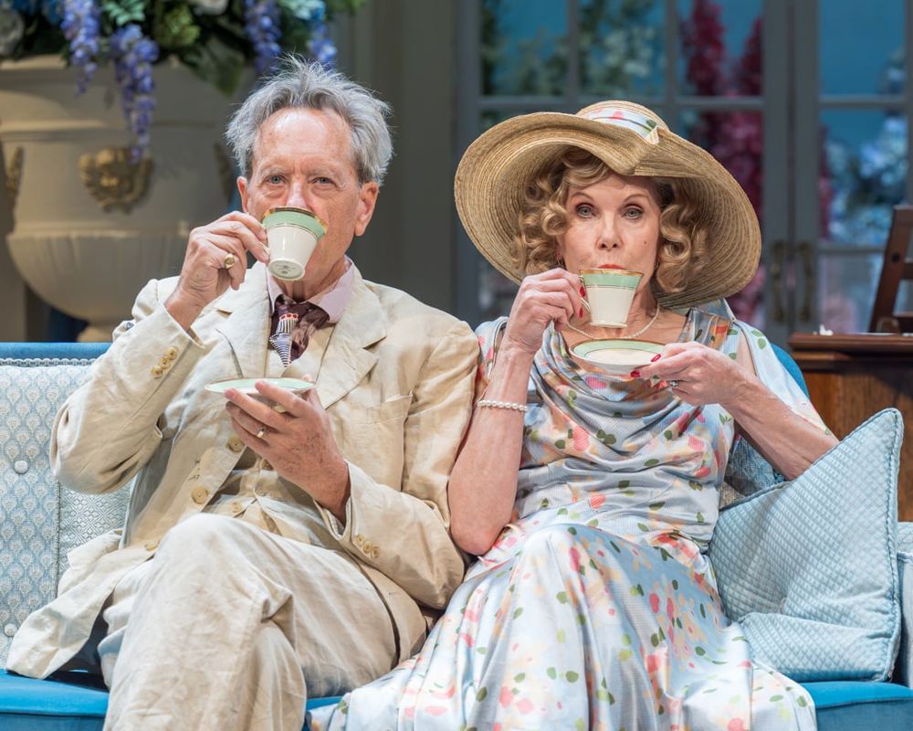 Hay Fever review, Richard E Grant and Christine Baranski host Coward’s country house shenanigans
