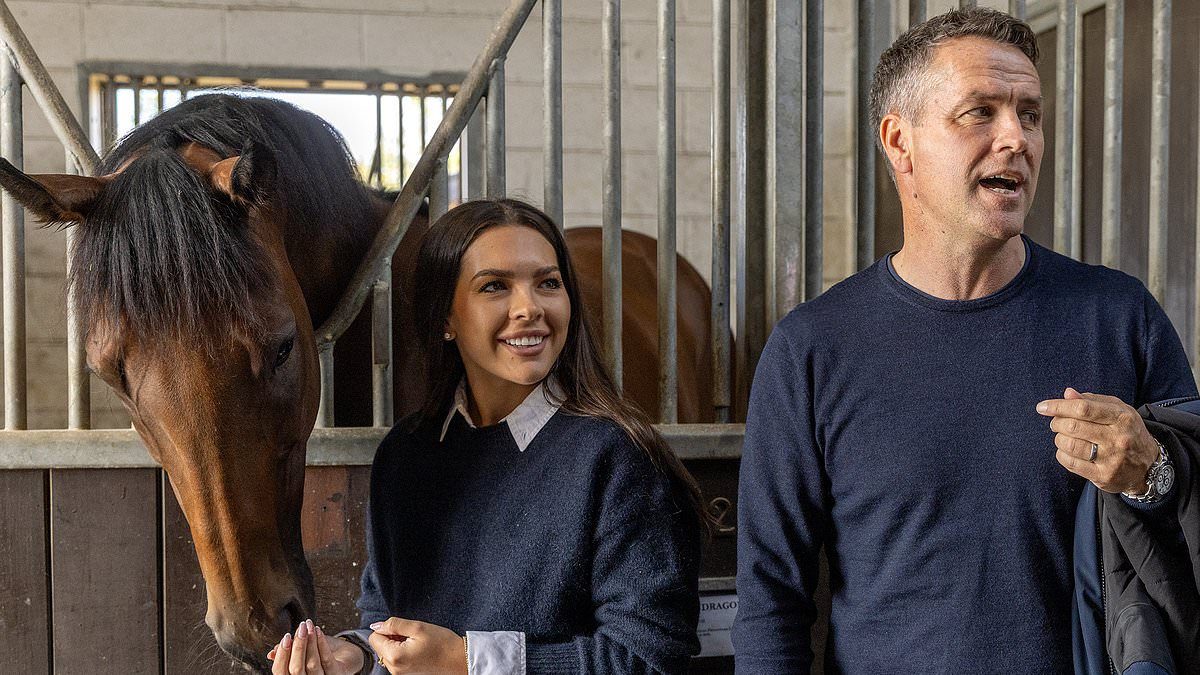 How the Owens fell in love with horse racing: former England star Michael and daughter Gemma take us on a tour of their luxurious Cheshire stables... as former Love Island star bids to make it as a professional jockey